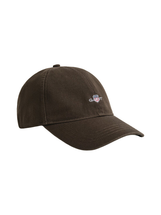 GANT - Puuvillane nokamüts Shield - 262 SHADOW BROWN | Stockmann - photo 1