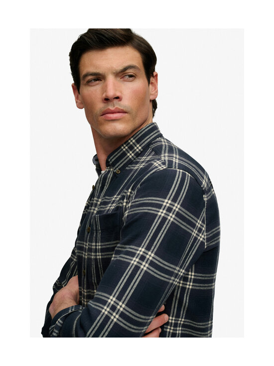 Superdry - Triiksärk Cotton Lumberjack Peyton Check - G7T NAVY WINDOW CHECK | Stockmann - photo 7