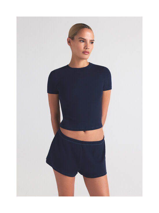 SKIMS - Cotton Rib Loose -shortsit - NAVY | Stockmann - photo 2