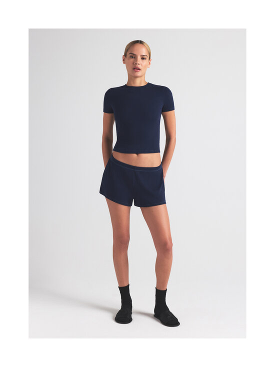 SKIMS - Cotton Rib Loose -shortsit - NAVY | Stockmann - photo 4