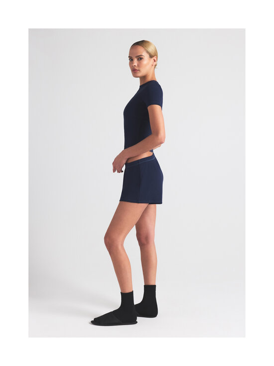 SKIMS - Cotton Rib Loose -shortsit - NAVY | Stockmann - photo 5