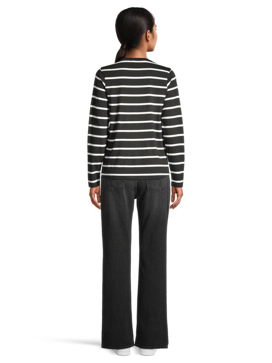 Lexington - Krekls ar garām piedurknēm no kokvilnas - 739 BLACK/WHITE STRIPE | Stockmann - photo 3