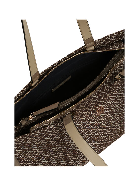 Tommy Hilfiger - Jacquard Tote -käsilaukku - R06 TUNDRA MOSS | Stockmann - photo 4