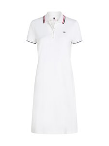 Tommy Hilfiger - Sporty-pikeemekko - YCF TH OPTIC WHITE Tommy Hilfiger - Sporty-pikeemekko - YCF TH OPTIC WHITE | Stockmann
