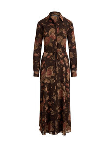Lauren Ralph Lauren - Woven-paitamekko - 001 BROWN MULTI | Stockmann