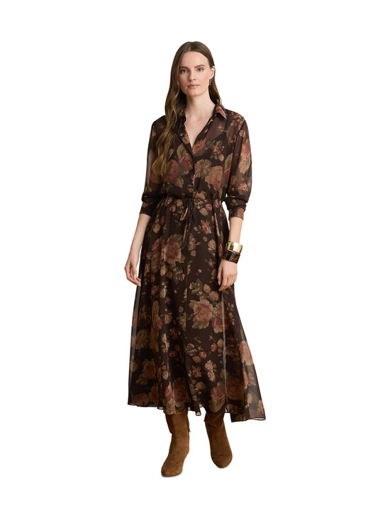 Lauren Ralph Lauren - Woven-paitamekko - 001 BROWN MULTI | Stockmann - photo 2