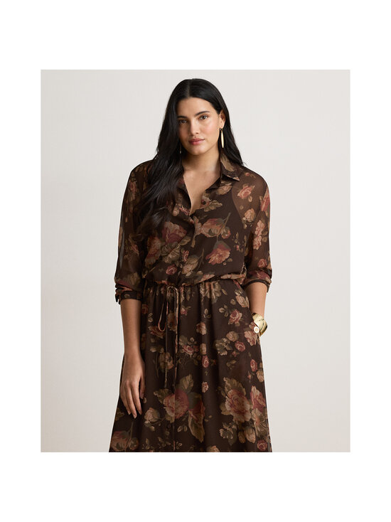 Lauren Ralph Lauren - Woven-paitamekko - 001 BROWN MULTI | Stockmann - photo 7