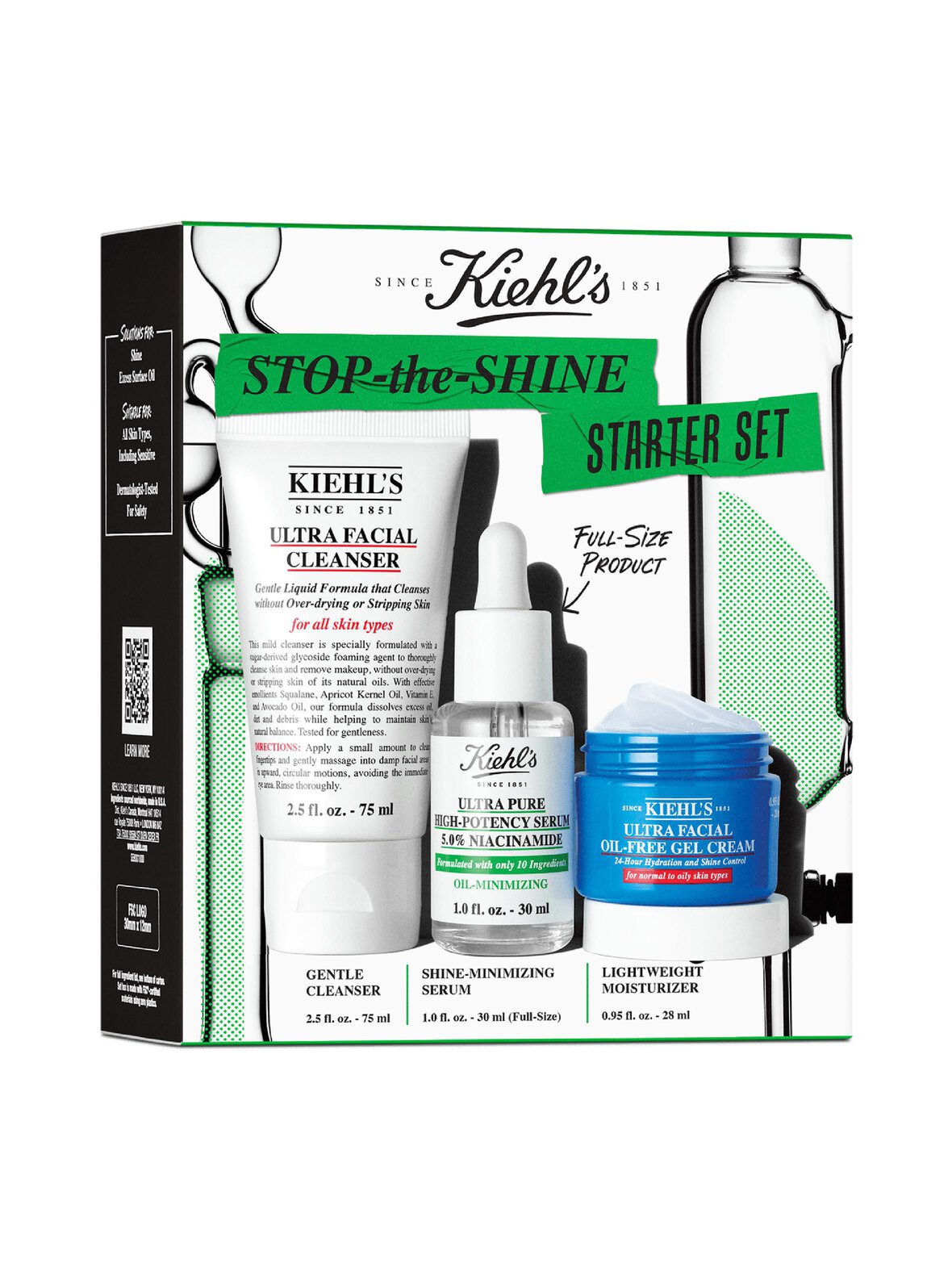 Stop-The-Shine Starter Set -ihonhoitopakkaus