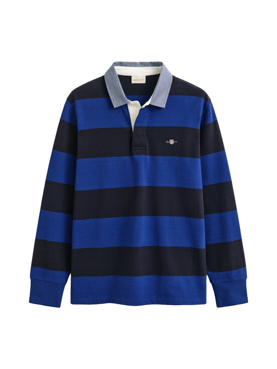 GANT - Regular Chambray Stripe Heavy Rugger -paita - 435 CRISP BLUE | Stockmann - photo 1