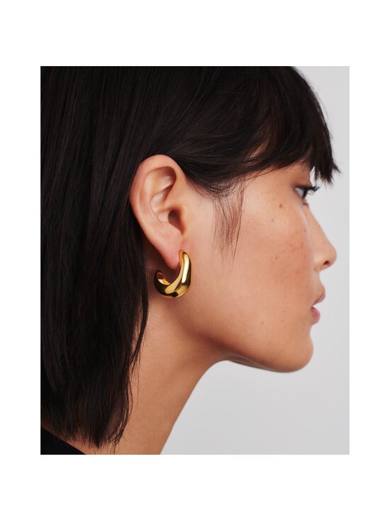 MISSOMA - kullatud kõrvarõngad Organic Dome - GOLD - photo 5 MISSOMA - kullatud kõrvarõngad Organic Dome - GOLD | Stockmann - photo 5