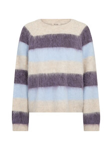 MOS MOSH - Kampsun MMSuvi Stripe - 292 SWEET GRAPE | Stockmann