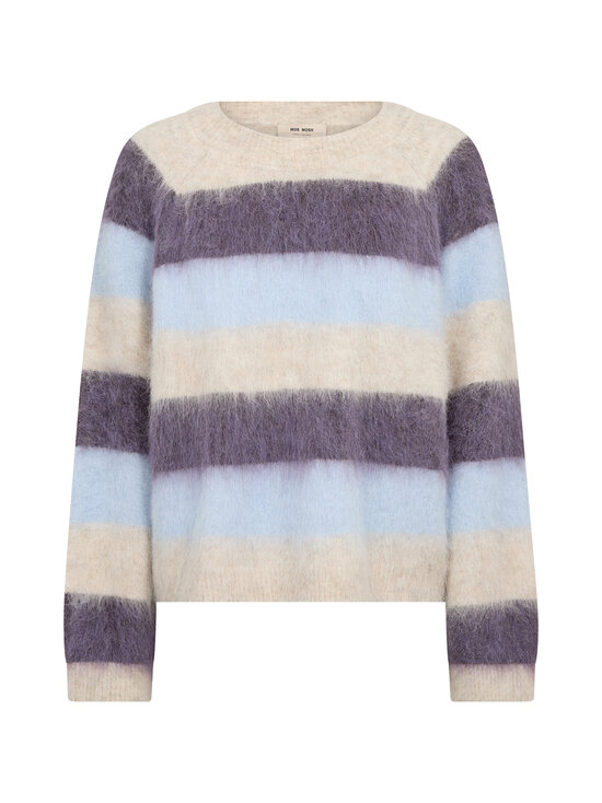 MOS MOSH - Kampsun MMSuvi Stripe - 292 SWEET GRAPE | Stockmann - photo 1