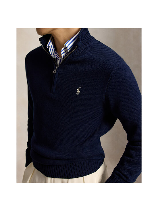 Polo Ralph Lauren - Halfzip Regular fit adīts džemperis - HUNTER NAVY W/ C8135 PP | Stockmann - photo 5