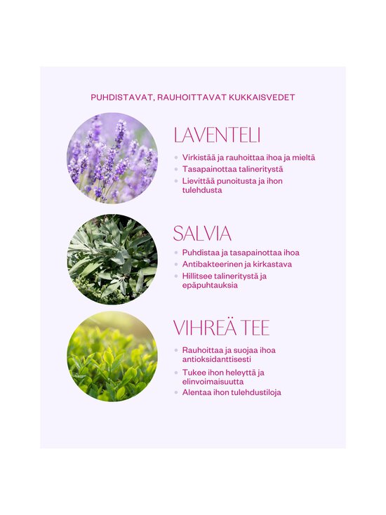 Flow Cosmetics - Sage & Lavender Facial Mist -kasvovesi - NOCOL | Stockmann - photo 4