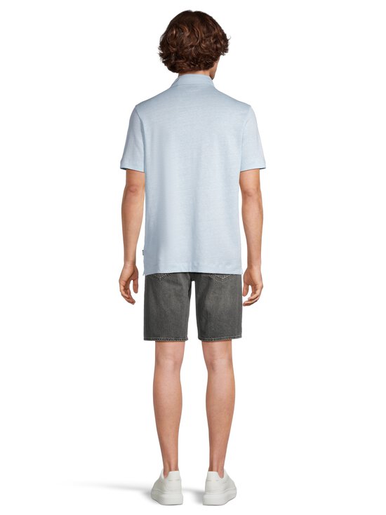 BOSS - Press Jersey -pikeepaita - 450 LIGHT/PASTEL BLUE | Stockmann - photo 3