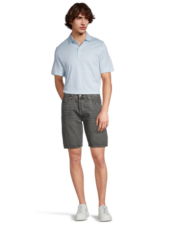 BOSS - Press Jersey -pikeepaita - 450 LIGHT/PASTEL BLUE | Stockmann - photo 6