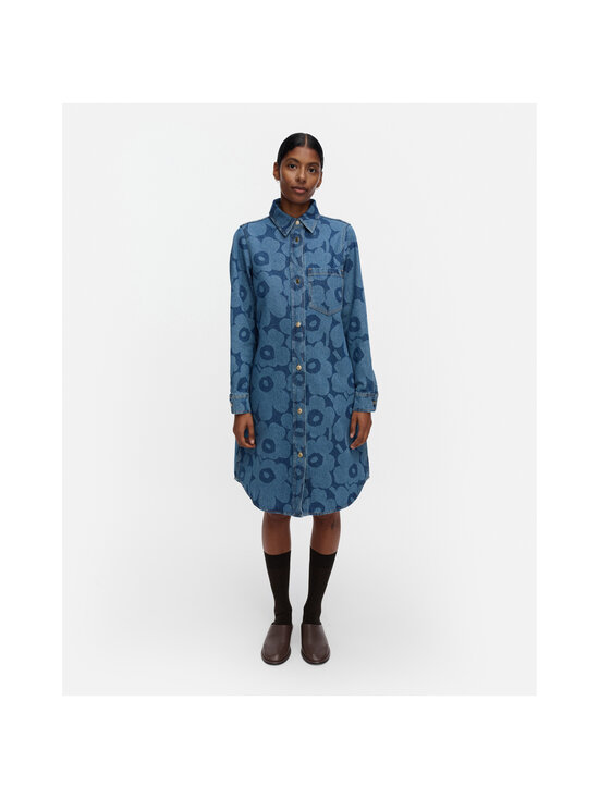 Marimekko - Teksakleit Maridenim Näkemys Unikko - 550 MID INDIGO | Stockmann - photo 2