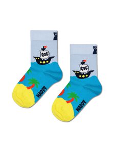 Happy Socks - Pirate Ship -nilkkasukat - 6300 BLUE | Stockmann