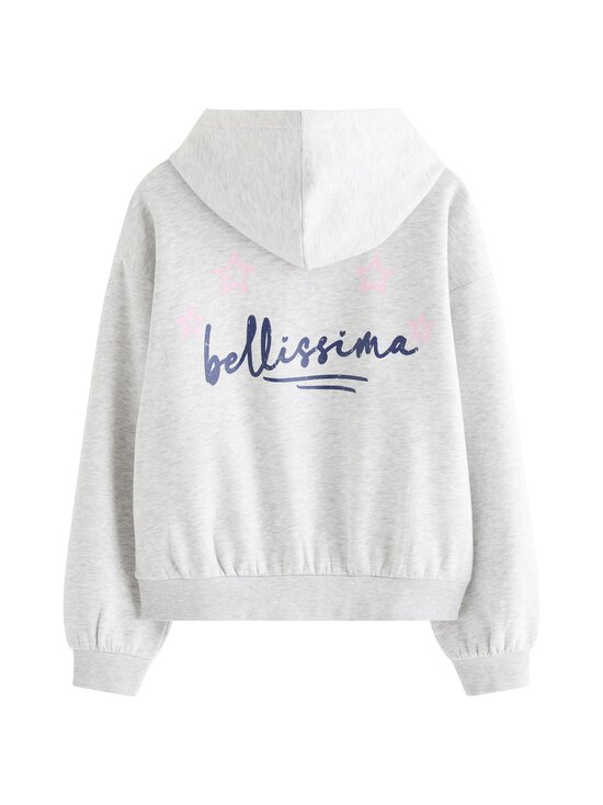 Lindex - Cropped-huppari - 9802 LIGHT GREY MELANGE | Stockmann - photo 2