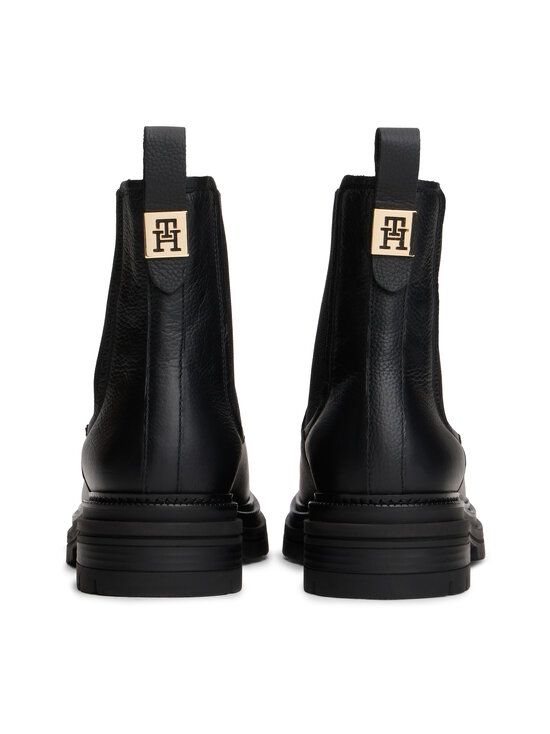 Tommy Hilfiger - Plaque Pebble Chelsea Warm -nilkkurit - BDS BLACK | Stockmann - photo 3