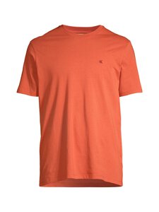 Calvin Klein Jeans - Smooth Cotton Solid t-paita - FDZ MECCA ORANGE | Stockmann