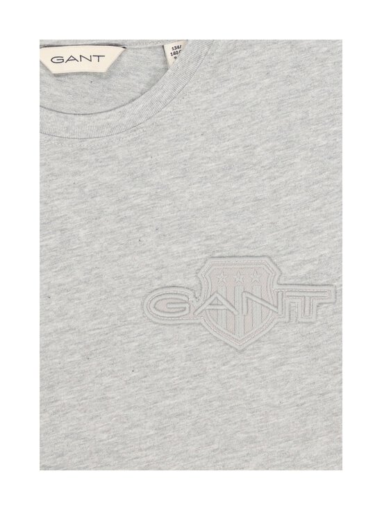 GANT - Tonal T-krekls - 94 LIGHT GREY MELANGE - photo 3 GANT - Tonal T-krekls - 94 LIGHT GREY MELANGE | Stockmann - photo 3