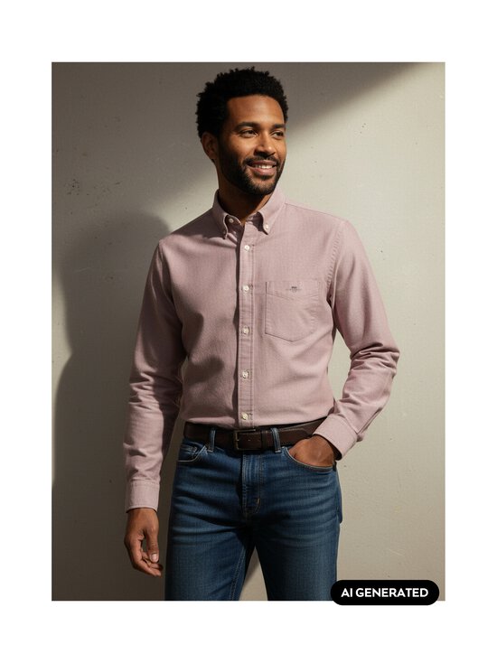 GANT - Regular Classic Oxford -kauluspaita - 676 DEEP GRAPE WINE | Stockmann - photo 2