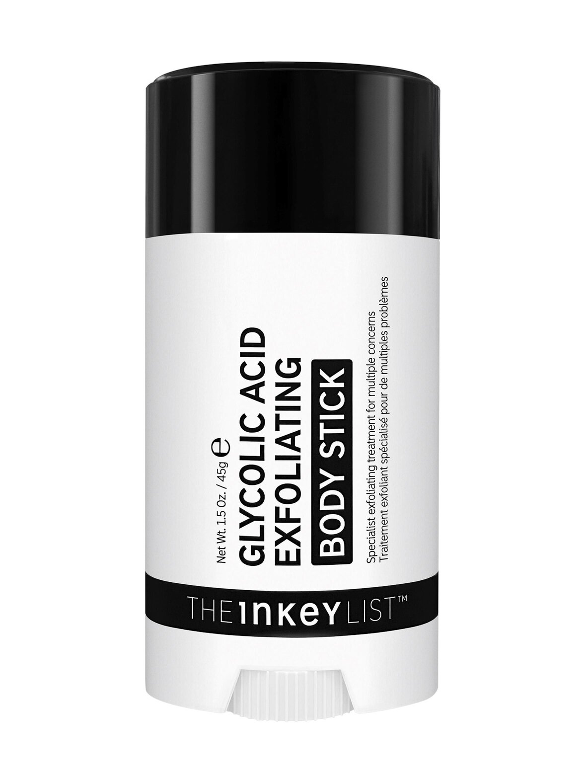 The Inkey List Glycolic acid exfoliating body stick -kuoriva vartalopuikko, 45g