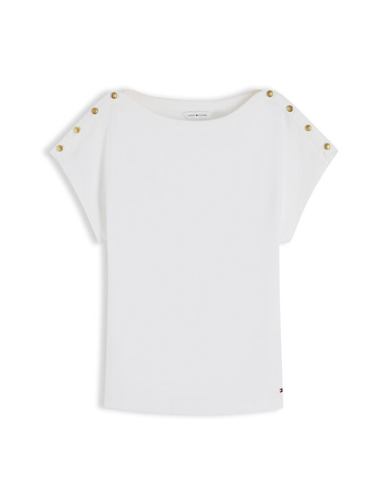 Tommy Hilfiger - Gold Boat T-krekls - YBL ECRU | Stockmann - photo 1
