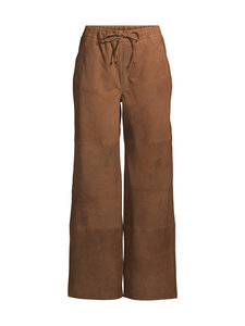 MY ESSENTIAL WARDROBE - PetraMW zamšādas bikses - 130 TOBACCO BROWN MY ESSENTIAL WARDROBE - PetraMW zamšādas bikses - 130 TOBACCO BROWN | Stockmann