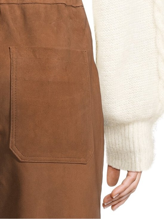 MY ESSENTIAL WARDROBE - PetraMW zamšādas bikses - 130 TOBACCO BROWN | Stockmann - photo 5