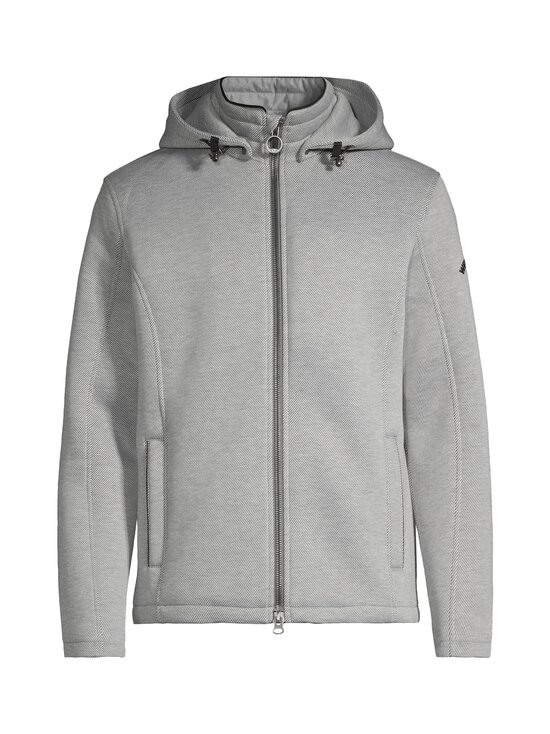 Wellensteyn - Pleasantly Light Sweat Removable Hood -takki - LGBL LIGHTGREYMELANGE/BLACK | Stockmann - photo 1