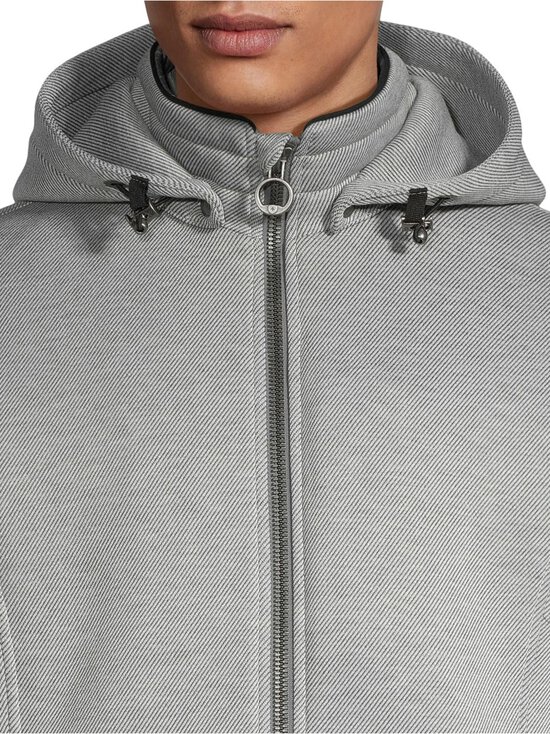 Wellensteyn - Pleasantly Light Sweat Removable Hood -takki - LGBL LIGHTGREYMELANGE/BLACK | Stockmann - photo 5