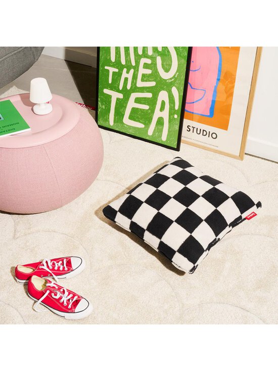 Fatboy - Square Pillow Teddy -tyyny - MUSTA,VALKOINEN - photo 4 Fatboy - Square Pillow Teddy -tyyny - MUSTA,VALKOINEN | Stockmann - photo 4