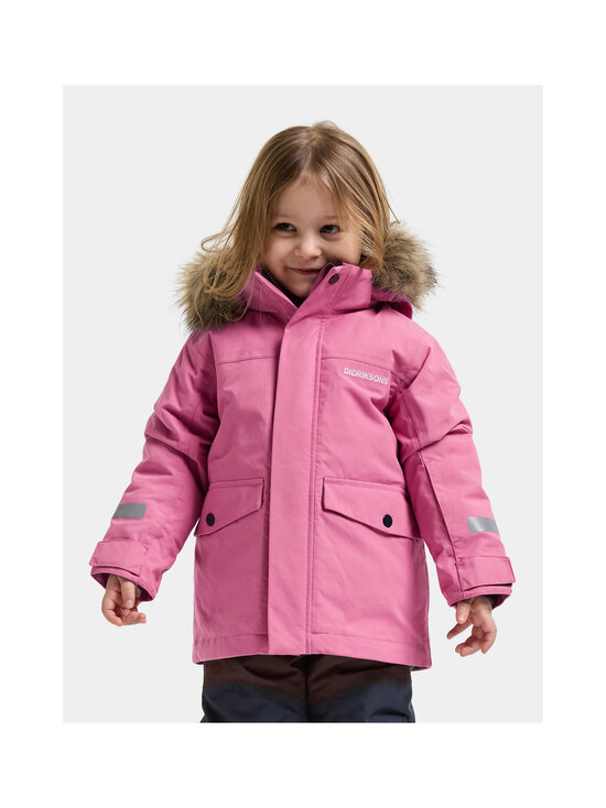 Didriksons - Bjärven Kids -parkatoppatakki - 380 HEATHER PINK | Stockmann - photo 3
