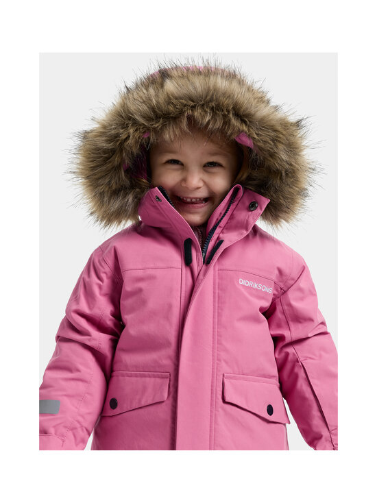 Didriksons - Bjärven Kids -parkatoppatakki - 380 HEATHER PINK | Stockmann - photo 7