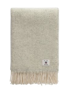 Gant Home - Herringbone-villahuopa 130 x 200 cm - 117 LIGHT GREY | Stockmann