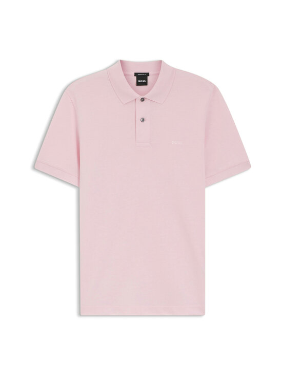 BOSS - Polosärk Pallas Jersey - 696 OPEN PINK | Stockmann - photo 1