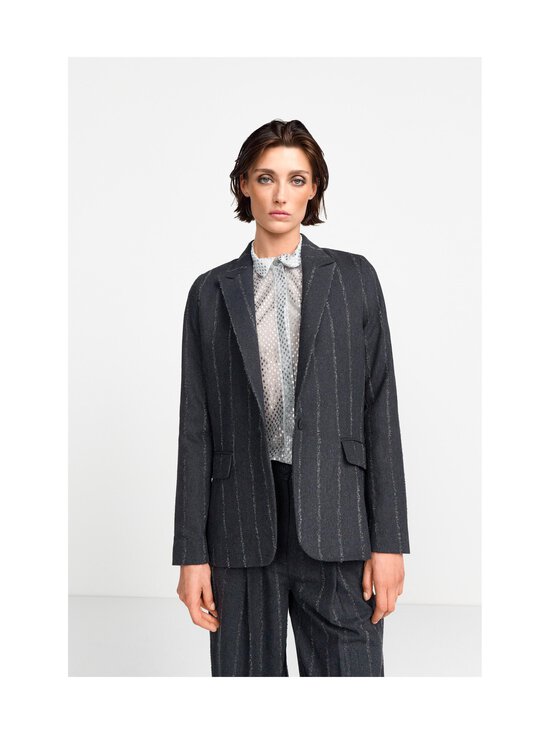 rich & royal - Pinstripe-bleiseri - 845 GREY MELANGÉ - photo 4 rich & royal - Pinstripe-bleiseri - 845 GREY MELANGÉ | Stockmann - photo 4
