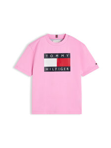 Tommy Hilfiger - T-särk Heritage Printed Flag - TOU PINK DAISY | Stockmann