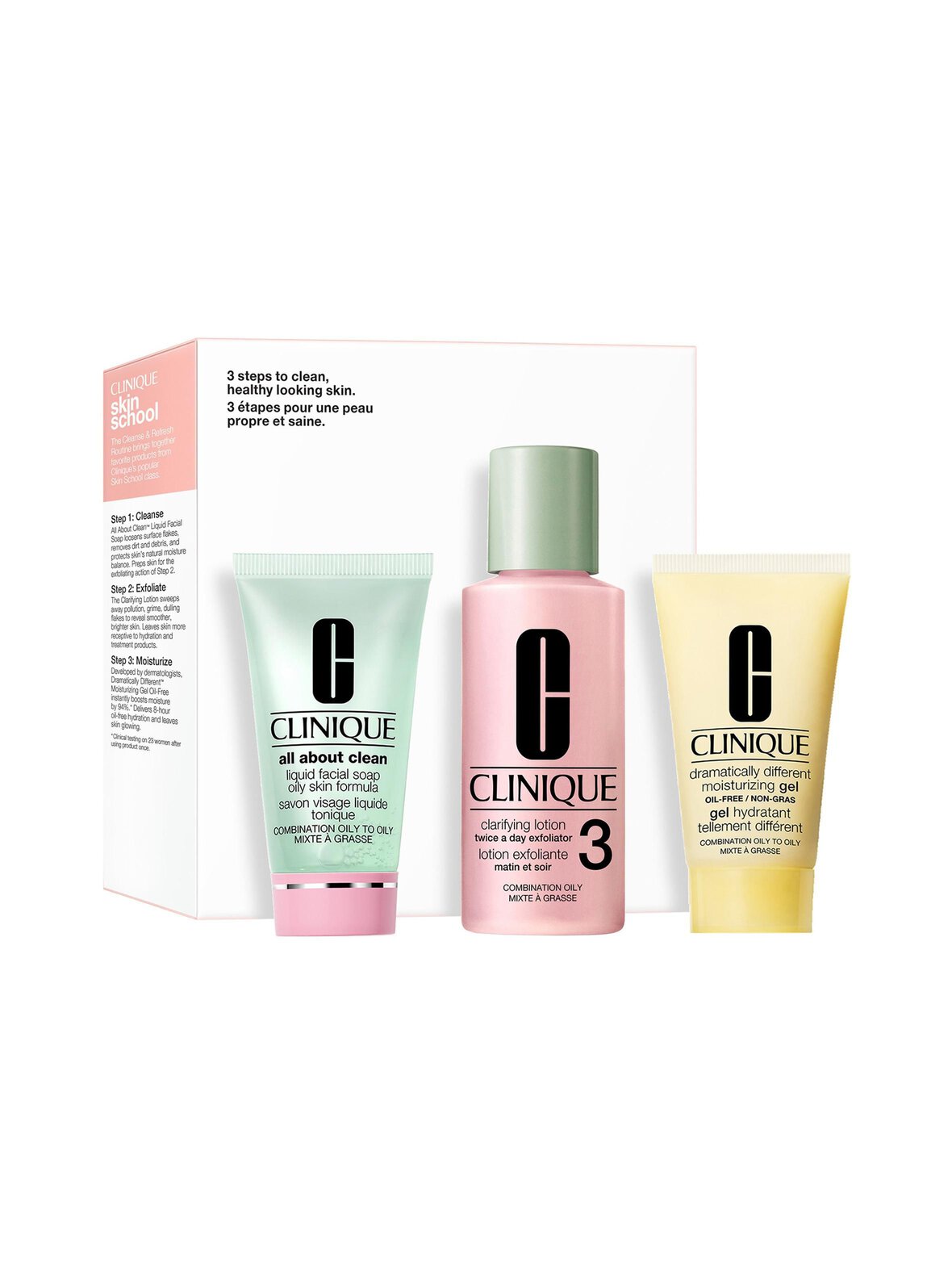 Mini Kit 3 Step oily skin -matkasetti