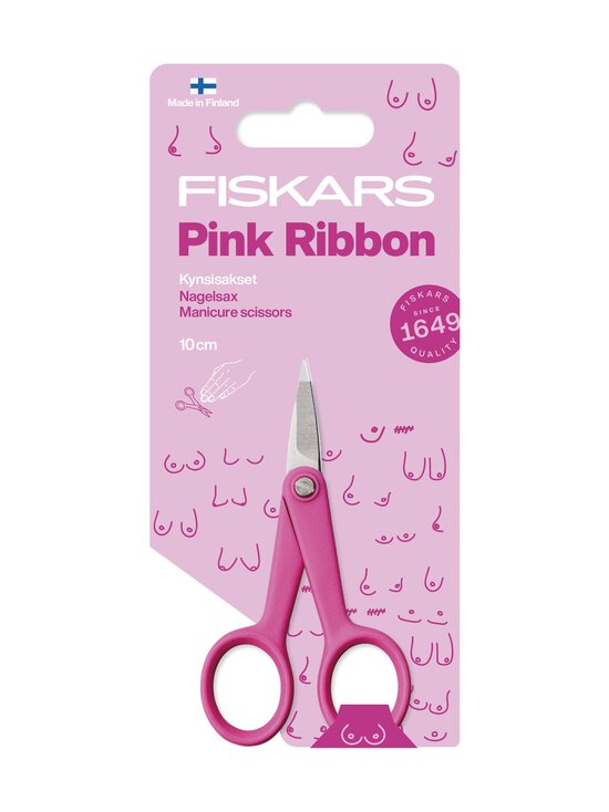 Fiskars - Pink Ribbon -kynsisakset 10 cm - PINK | Stockmann - photo 3