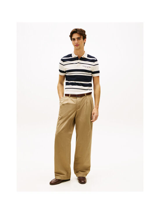 Tommy Hilfiger - Pique Multi Stripe polo krekls - 0A5 IVORY PETAL / DESERT SKY | Stockmann - photo 2