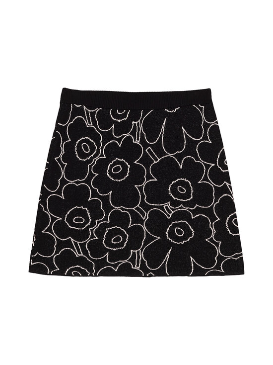 Marimekko - Vapaus Piirto Unikko -neulehame - 991 BLACK, OFF WHITE | Stockmann - photo 1