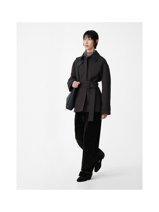 Studio Nicholson - Grange Relaxed Curved Leg -housut - ESPRESSO | Stockmann - photo 8