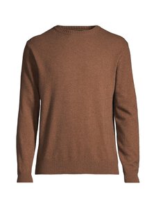 Oscar Jacobson - Roundneck-neulepaita - 530 MUD BROWN | Stockmann