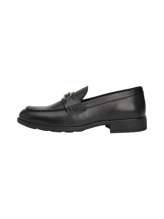 Tommy Hilfiger - TH Logo -nahkaloaferit - BDS BLACK - photo 1 Tommy Hilfiger - TH Logo -nahkaloaferit - BDS BLACK | Stockmann - photo 1