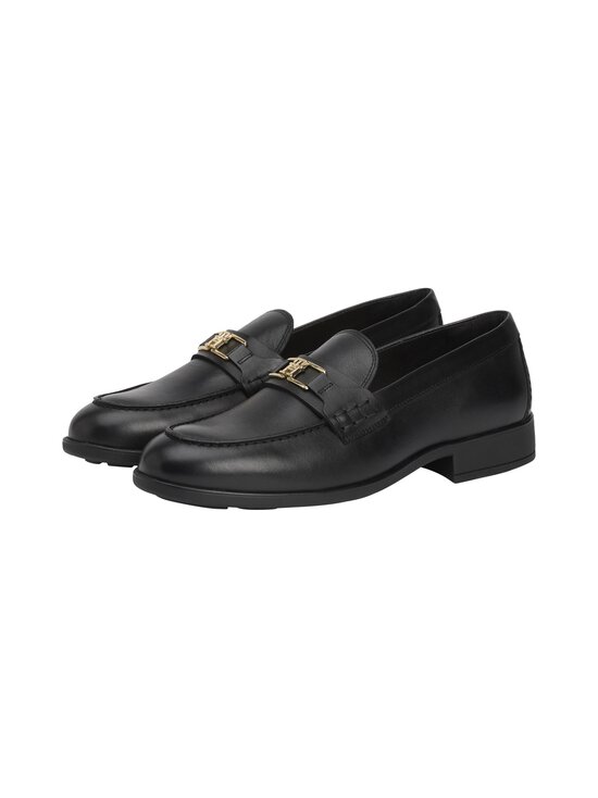 Tommy Hilfiger - TH Logo -nahkaloaferit - BDS BLACK - photo 6 Tommy Hilfiger - TH Logo -nahkaloaferit - BDS BLACK | Stockmann - photo 6