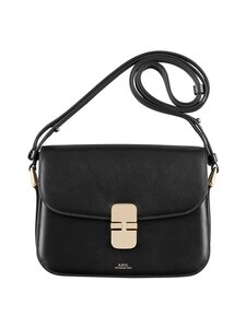 A.P.C - Grace Small ādas soma - LZZ NOIR A.P.C - Grace Small ādas soma - LZZ NOIR | Stockmann