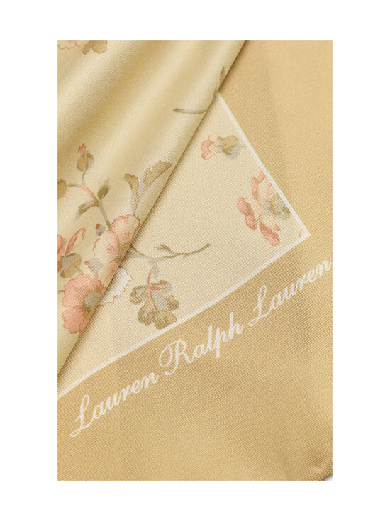 Lauren Ralph Lauren - Flower Square zīda lakats - CANYON SAND | Stockmann - photo 3